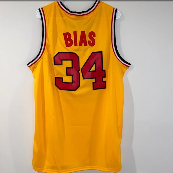 len bias maryland jersey
